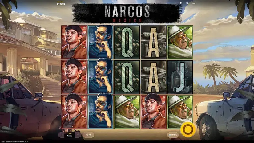 Narcos Mexico slot screenshot 1