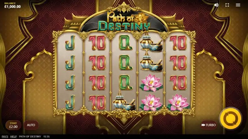 Path of Destiny slot screenshot 2