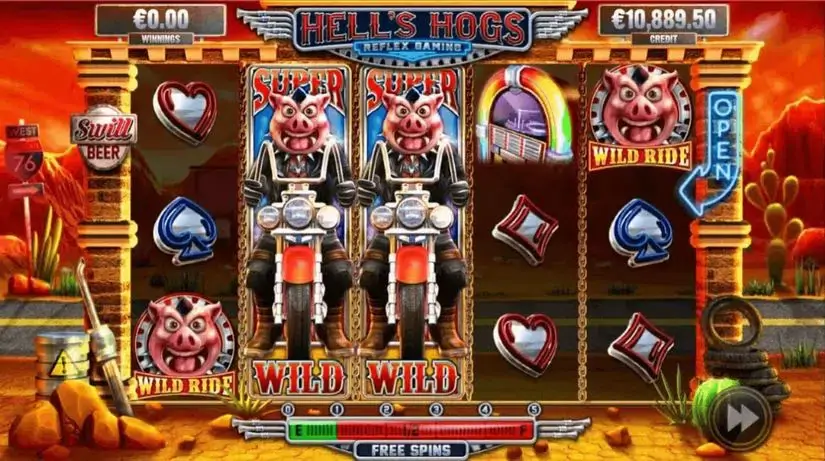 Hell’s Hogs slot screenshot 4
