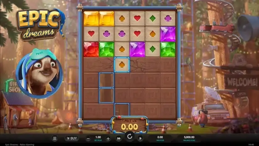 Epic Dreams slot screenshot 1