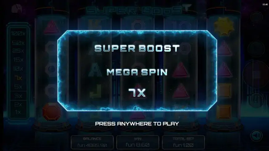 Super Boost slot screenshot 3