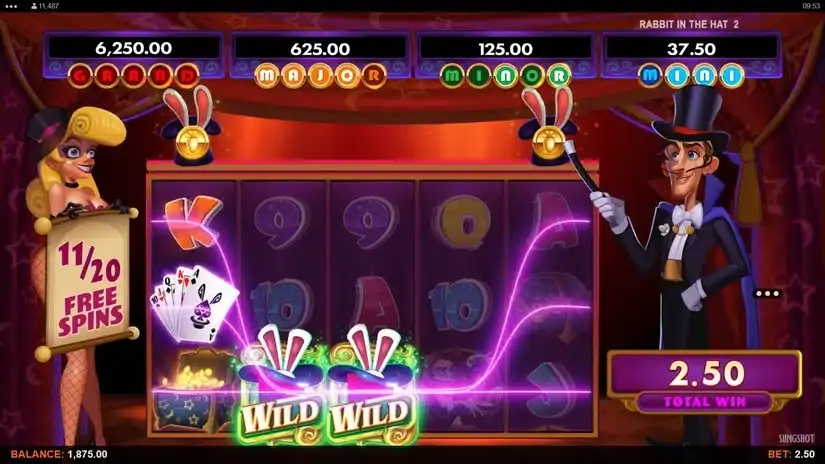 Rabbit in the Hat 2 slot screenshot 5