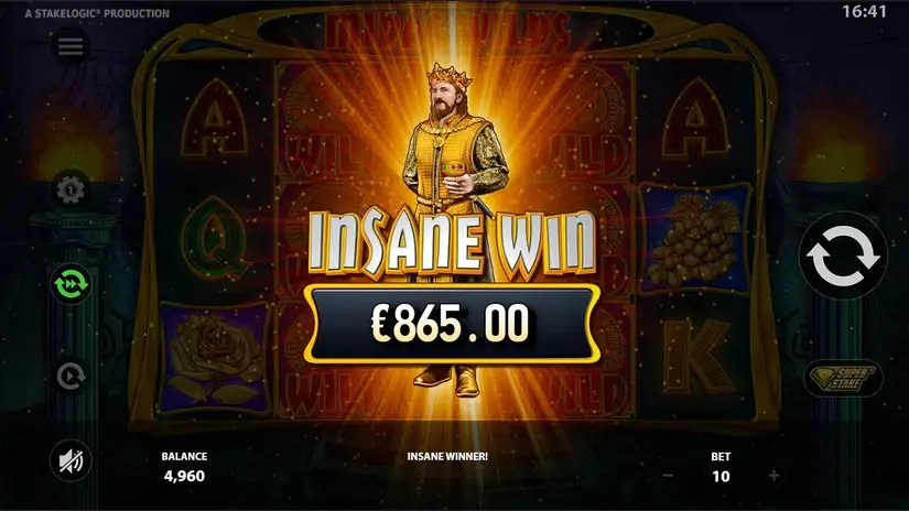 Midas Wilds slot screenshot 5