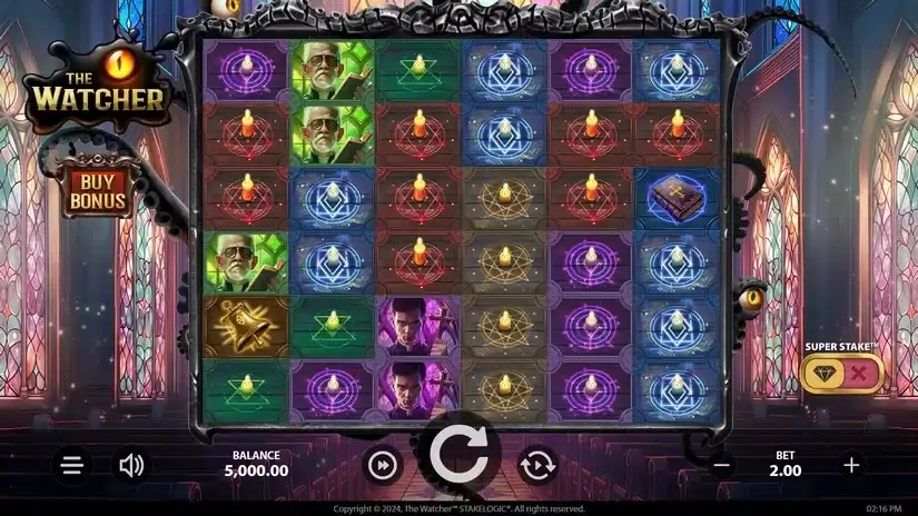 The Watcher slot screenshot 1