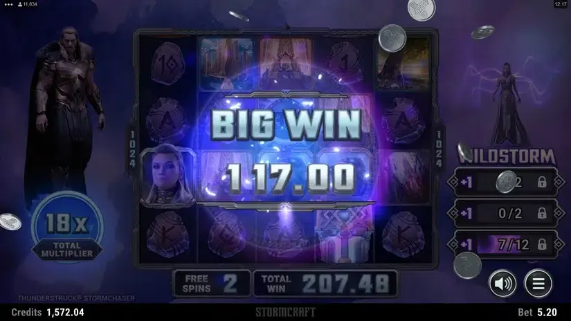 Thunderstruck Stormchaser slot screenshot 10