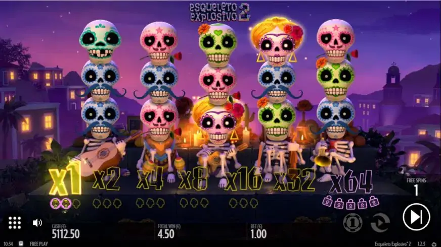 Esqueleto Explosivo 2 slot screenshot 6