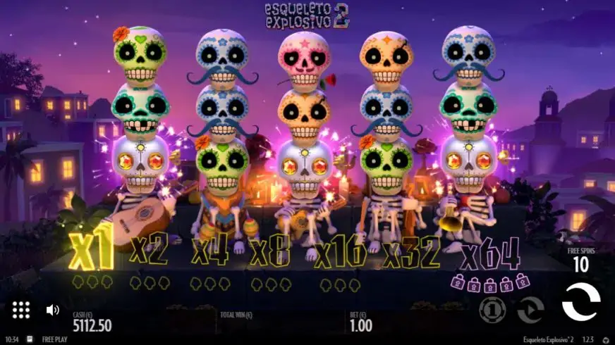 Esqueleto Explosivo 2 slot screenshot 4