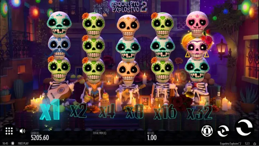 Esqueleto Explosivo 2 slot screenshot 1