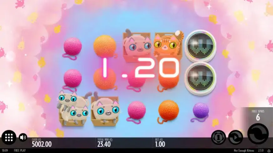 Not Enough Kittens slot screenshot 3