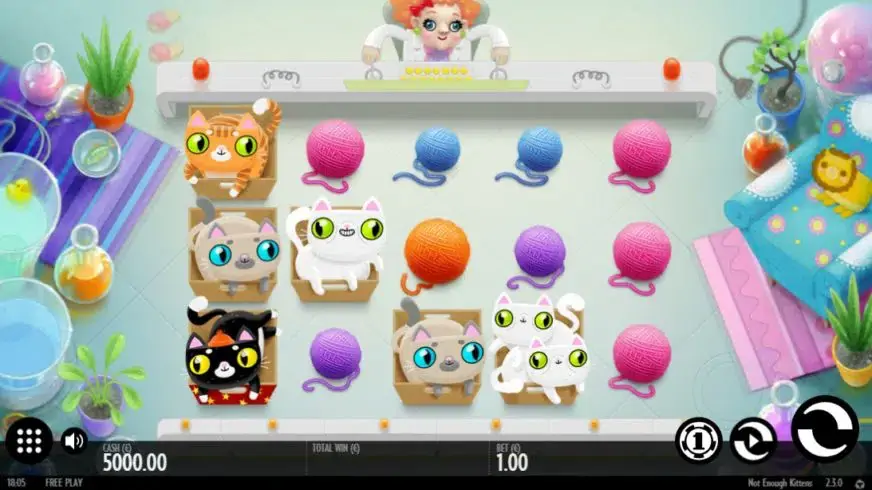 Not Enough Kittens slot screenshot 1