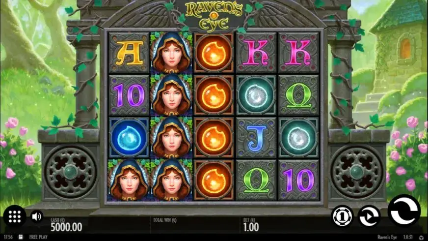 Raven’s Eye slot screenshot 1