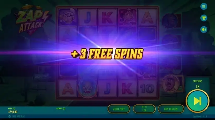 Zap Attack slot screenshot 4