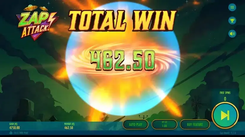 Zap Attack slot screenshot 9