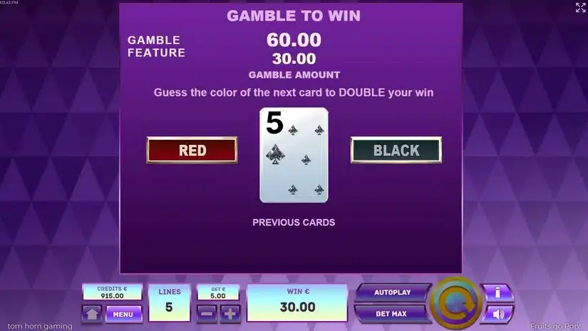 Fruits go Pop! slot screenshot 4