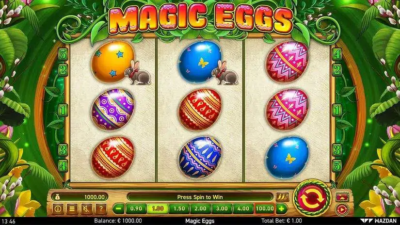 Magic Eggs slot screenshot 1