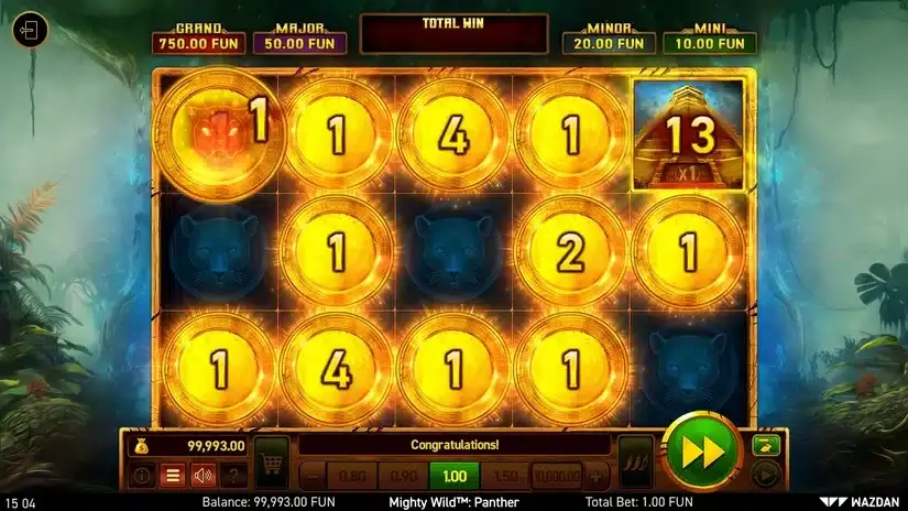 Mighty Wild™: Panther slot screenshot 6