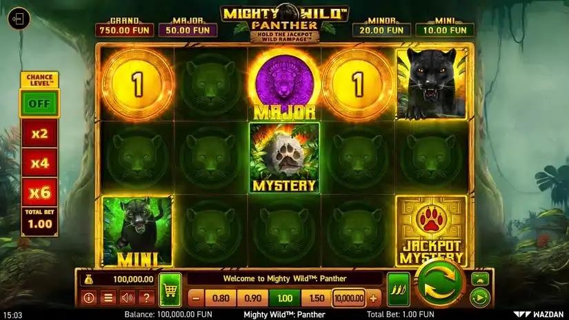 Mighty Wild™: Panther slot screenshot 1