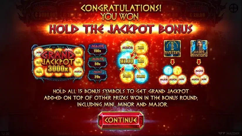 Power of Gods™: Hades slot screenshot 9