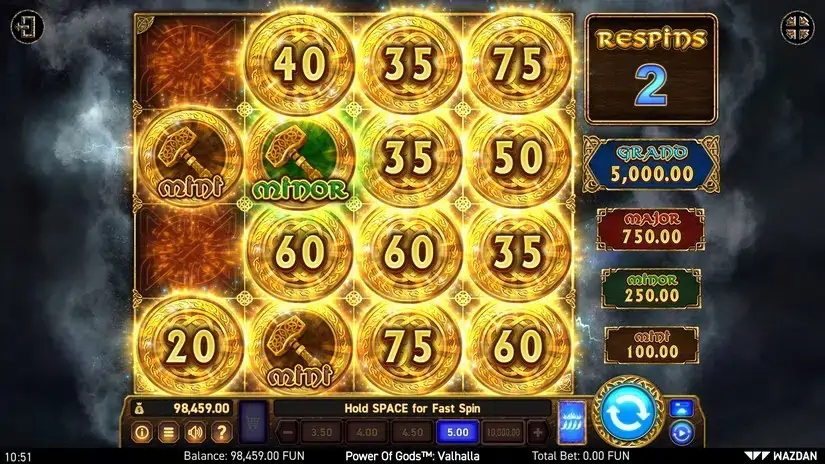 Power of Gods™: Valhalla slot screenshot 5